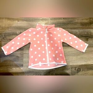 Toughskins Pink and White Fleece Jacket